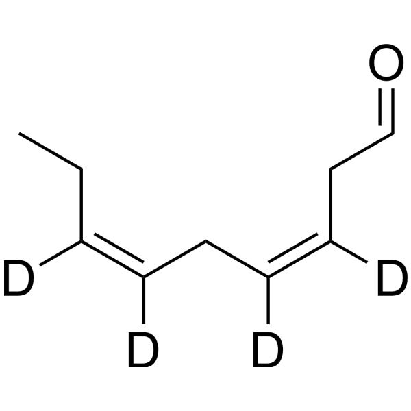 cis,cis-3,6-Nonadienal-d4 150677-98-8